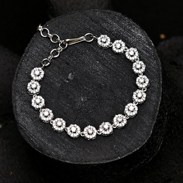 Sterling Serenity Bracelet - (BR-19)