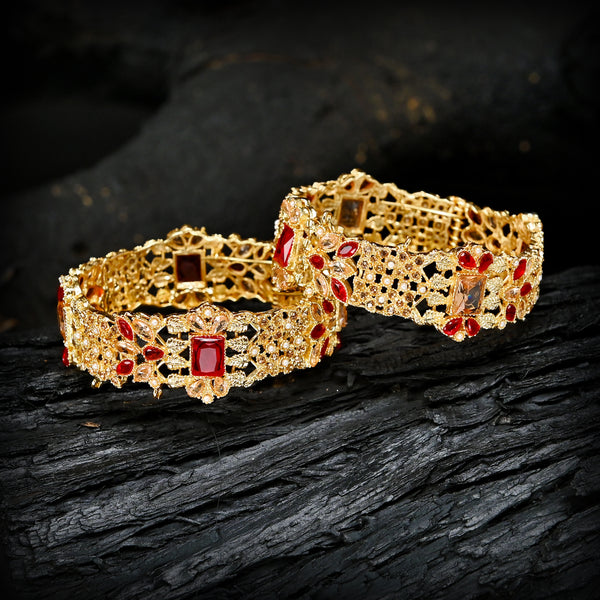 Cascading Leaf Bangles (BN-20)