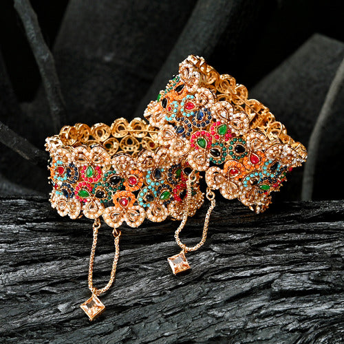 Enchanted Empress Zircon Bangles - BN-32