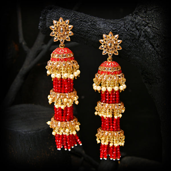 Radiant Rajasthani Jhumke - (JK-12)