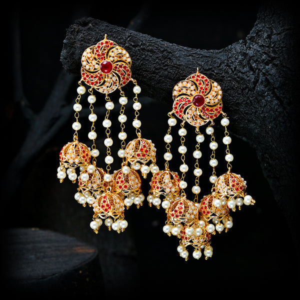 Majestic Moonrise Jhumkas -  (JK-19)