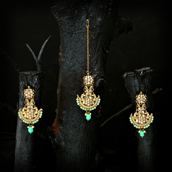 Cluster Tika & Earrings -  (TE-01)