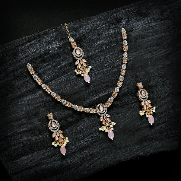 Gemstone Glamour jewellery set S-40